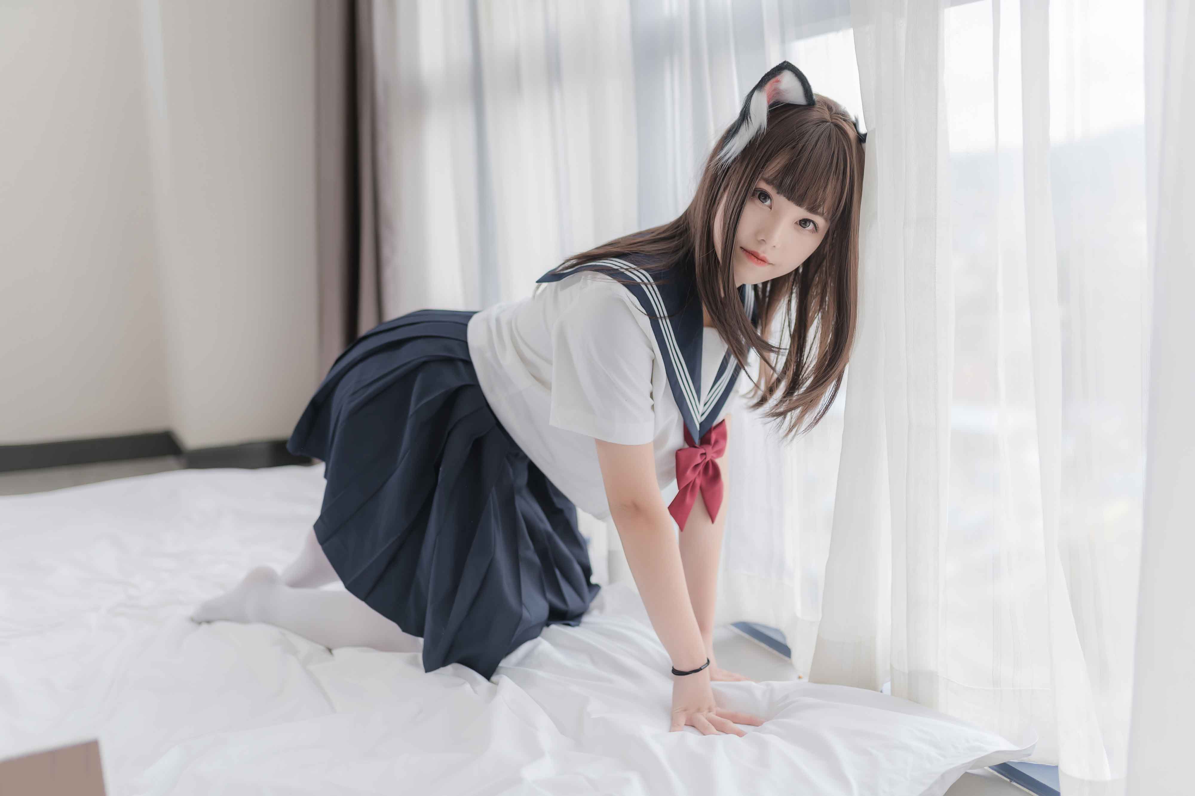 [蜜汁猫裘]004猫耳JK插图5